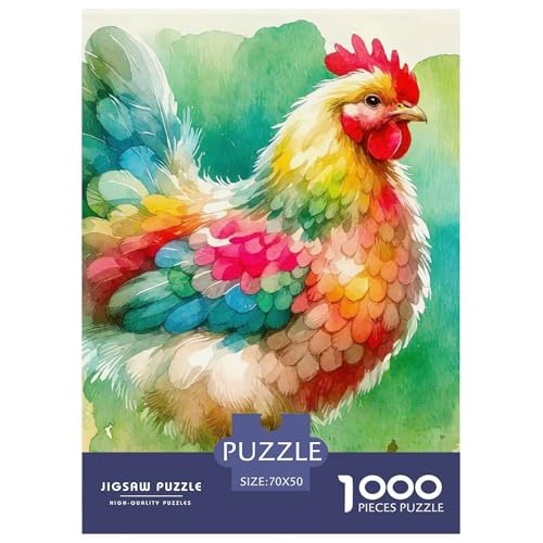 Hahn Puzzle 1000 Teile Für Erwachsene Und Kinder Schwanz Impossible Geschicklichkeitsspiel Interaktives Spielzeug Home Dekoration Clevere Rätsel 70x50cm/1000pcs Hahn Puzzle 1000 Teile Für Erwachsene Und Kinder Schwanz Impossible Geschicklichkeitsspiel Interaktives Spielzeug Home Dekoration Clevere Rätsel 70x50cm/1000pcs von QTIVARLEN