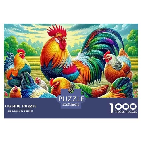Hahn Puzzle 1000 Teile Für Erwachsene Und Kinder Schwanz Impossible Geschicklichkeitsspiel Pädagogisches Spielzeug Home Dekoration in Bewährter Qualität 38x26cm/1000pcs Hahn Puzzle 1000 Teile Für Erwachsene Und Kinder Schwanz Impossible Geschicklichkeitsspiel Pädagogisches Spielzeug Home Dekoration in Bewährter Qualität 38x26cm/1000pcs von QTIVARLEN