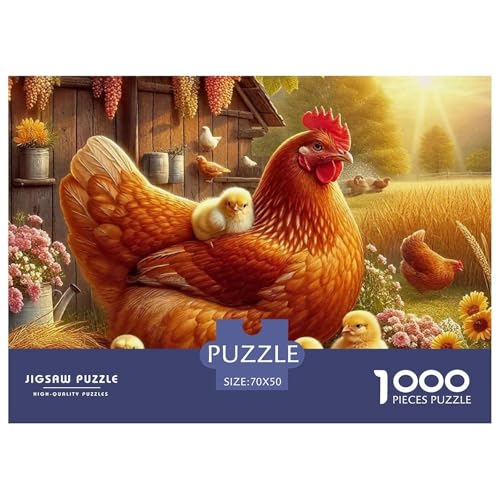 Hahn Puzzle 1000 Teile Für Erwachsene Und Kinder Schwanz Lernspiel Klassische Geschenk Home Dekoration Clevere Rätsel 70x50cm/1000pcs Hahn Puzzle 1000 Teile Für Erwachsene Und Kinder Schwanz Lernspiel Klassische Geschenk Home Dekoration Clevere Rätsel 70x50cm/1000pcs von QTIVARLEN