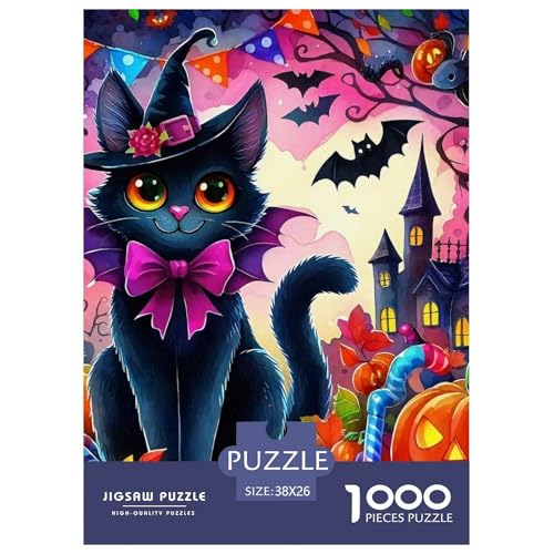 Halloween Stil Farbenfrohes Puzzle 1000 Stück in Bewährter Qualität Für Erwachsene Und Kinder Kühle Kürbis Geschicklichkeitsspiel Geschenke Für Frauen Home Dekoration 38x26cm/1000pcs Halloween Stil Farbenfrohes Puzzle 1000 Stück in Bewährter Qualität Für Erwachsene Und Kinder Kühle Kürbis Geschicklichkeitsspiel Geschenke Für Frauen Home Dekoration 38x26cm/1000pcs von QTIVARLEN