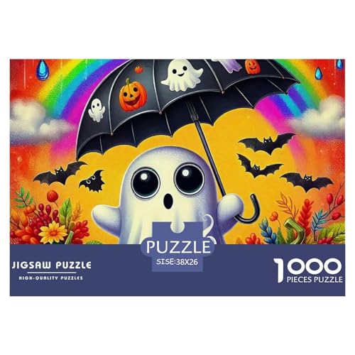 Halloween Stil Farbenfrohes Puzzle 1000 Stück in Bewährter Qualität Für Erwachsene Und Kinder Kühle Kürbis Geschicklichkeitsspiel Geschenke Für Frauen Home Dekoration 38x26cm/1000pcs Halloween Stil Farbenfrohes Puzzle 1000 Stück in Bewährter Qualität Für Erwachsene Und Kinder Kühle Kürbis Geschicklichkeitsspiel Geschenke Für Frauen Home Dekoration 38x26cm/1000pcs von QTIVARLEN