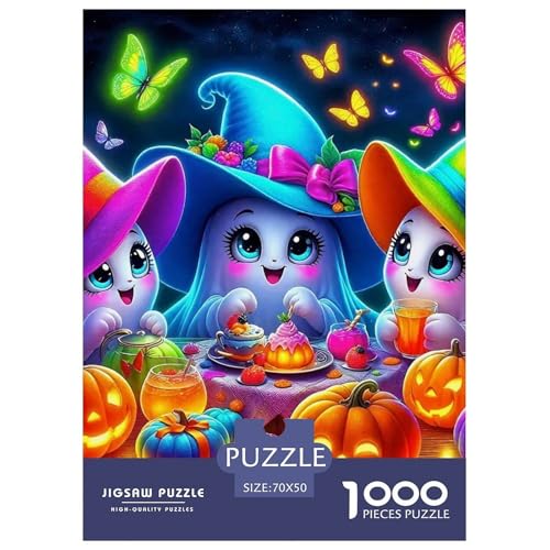 Halloween Stil Farbenfrohes Puzzle 1000 Stück in Bewährter Qualität Für Erwachsene Und Kinder Kühle Kürbis Geschicklichkeitsspiel Geschenke Für Frauen Pädagogisches Spielzeug 70x50cm/1000pcs Halloween Stil Farbenfrohes Puzzle 1000 Stück in Bewährter Qualität Für Erwachsene Und Kinder Kühle Kürbis Geschicklichkeitsspiel Geschenke Für Frauen Pädagogisches Spielzeug 70x50cm/1000pcs von QTIVARLEN