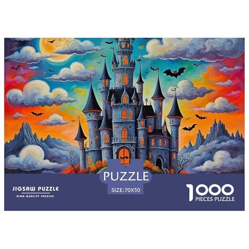 Halloween Stil Farbenfrohes Puzzle 1000 Stück in Bewährter Qualität Für Erwachsene Und Kinder Kühle Kürbis Geschicklichkeitsspiel Geschenke Für Frauen Pädagogisches Spielzeug 70x50cm/1000pcs Halloween Stil Farbenfrohes Puzzle 1000 Stück in Bewährter Qualität Für Erwachsene Und Kinder Kühle Kürbis Geschicklichkeitsspiel Geschenke Für Frauen Pädagogisches Spielzeug 70x50cm/1000pcs von QTIVARLEN