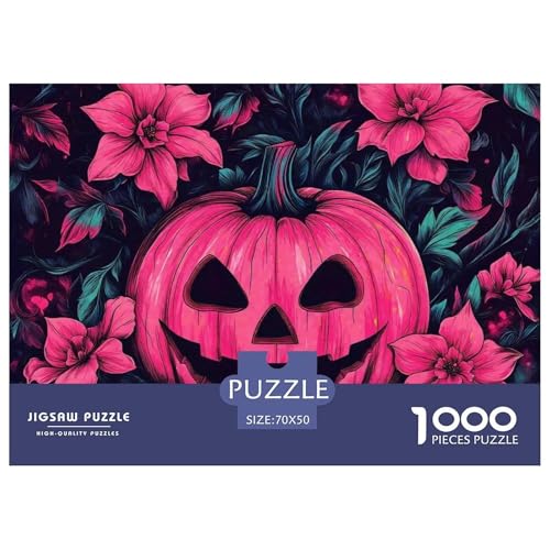 Halloween Stil Farbenfrohes Puzzle 1000 Stück in Bewährter Qualität Für Erwachsene Und Kinder Kühle Kürbis Geschicklichkeitsspiel Geschenke Für Männer Home Dekoration 70x50cm/1000pcs Halloween Stil Farbenfrohes Puzzle 1000 Stück in Bewährter Qualität Für Erwachsene Und Kinder Kühle Kürbis Geschicklichkeitsspiel Geschenke Für Männer Home Dekoration 70x50cm/1000pcs von QTIVARLEN