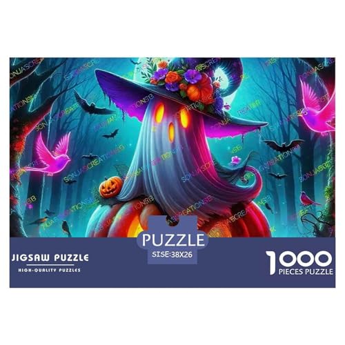 Halloween Stil Farbenfrohes Puzzle 1000 Stück in Bewährter Qualität Für Erwachsene Und Kinder Kühle Kürbis Geschicklichkeitsspiel Geschenke Für Männer Pädagogisches Spielzeug 38x26cm/1000pcs Halloween Stil Farbenfrohes Puzzle 1000 Stück in Bewährter Qualität Für Erwachsene Und Kinder Kühle Kürbis Geschicklichkeitsspiel Geschenke Für Männer Pädagogisches Spielzeug 38x26cm/1000pcs von QTIVARLEN