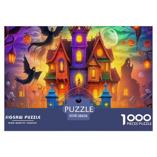 Halloween Stil Farbenfrohes Puzzle 1000 Stück in Bewährter Qualität Für Erwachsene Und Kinder Kühle Kürbis Geschicklichkeitsspiel Geschenke Für Männer Pädagogisches Spielzeug 38x26cm/1000pcs Halloween Stil Farbenfrohes Puzzle 1000 Stück in Bewährter Qualität Für Erwachsene Und Kinder Kühle Kürbis Geschicklichkeitsspiel Geschenke Für Männer Pädagogisches Spielzeug 38x26cm/1000pcs von QTIVARLEN