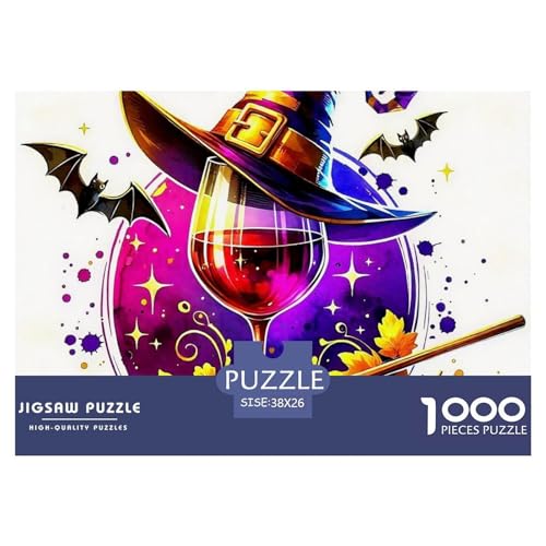 Halloween Stil Farbenfrohes Puzzle 1000 Stück in Bewährter Qualität Für Erwachsene Und Kinder Kühle Kürbis Geschicklichkeitsspiel Geschenke Für Männer Pädagogisches Spielzeug 38x26cm/1000pcs Halloween Stil Farbenfrohes Puzzle 1000 Stück in Bewährter Qualität Für Erwachsene Und Kinder Kühle Kürbis Geschicklichkeitsspiel Geschenke Für Männer Pädagogisches Spielzeug 38x26cm/1000pcs von QTIVARLEN