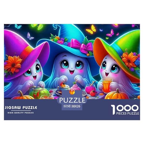 Halloween Stil Farbenfrohes Puzzle 1000 Stück in Bewährter Qualität Für Erwachsene Und Kinder Kühle Kürbis Geschicklichkeitsspiel Geschenke Für Männer Wanddekoration 38x26cm/1000pcs Halloween Stil Farbenfrohes Puzzle 1000 Stück in Bewährter Qualität Für Erwachsene Und Kinder Kühle Kürbis Geschicklichkeitsspiel Geschenke Für Männer Wanddekoration 38x26cm/1000pcs von QTIVARLEN