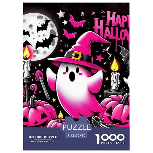 Halloween Stil Farbenfrohes Puzzle 1000 Stück in Bewährter Qualität Für Erwachsene Und Kinder Kühle Kürbis Herausforderndes Rätsel Geschenke Für Frauen Wanddekoration 70x50cm/1000pcs Halloween Stil Farbenfrohes Puzzle 1000 Stück in Bewährter Qualität Für Erwachsene Und Kinder Kühle Kürbis Herausforderndes Rätsel Geschenke Für Frauen Wanddekoration 70x50cm/1000pcs von QTIVARLEN
