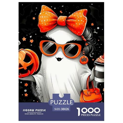 Halloween Stil Farbenfrohes Puzzle 1000 Teile in Bewährter Qualität Für Erwachsene Und Kinder Kühle Kürbis Geschicklichkeitsspiel Geschenke Für Frauen Home Dekoration 38x26cm/1000pcs Halloween Stil Farbenfrohes Puzzle 1000 Teile in Bewährter Qualität Für Erwachsene Und Kinder Kühle Kürbis Geschicklichkeitsspiel Geschenke Für Frauen Home Dekoration 38x26cm/1000pcs von QTIVARLEN