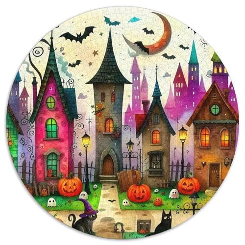 Halloween Stil Farbenfrohes Puzzle 1000 Teile in Bewährter Qualität Für Erwachsene Und Kinder Kühle Kürbis Geschicklichkeitsspiel Geschenke Für Frauen Pädagogisches Spielzeug 1000pcs (67.5x67.5cm) Halloween Stil Farbenfrohes Puzzle 1000 Teile in Bewährter Qualität Für Erwachsene Und Kinder Kühle Kürbis Geschicklichkeitsspiel Geschenke Für Frauen Pädagogisches Spielzeug 1000pcs (67.5x67.5cm) von QTIVARLEN