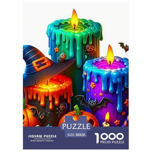 Halloween Stil Farbenfrohes Puzzle 1000 Teile in Bewährter Qualität Für Erwachsene Und Kinder Kühle Kürbis Geschicklichkeitsspiel Geschenke Für Frauen Pädagogisches Spielzeug 38x26cm/1000pcs Halloween Stil Farbenfrohes Puzzle 1000 Teile in Bewährter Qualität Für Erwachsene Und Kinder Kühle Kürbis Geschicklichkeitsspiel Geschenke Für Frauen Pädagogisches Spielzeug 38x26cm/1000pcs von QTIVARLEN