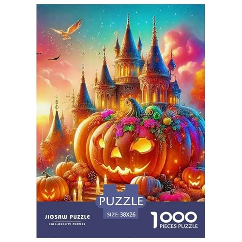 Halloween Stil Farbenfrohes Puzzle 1000 Teile in Bewährter Qualität Für Erwachsene Und Kinder Kühle Kürbis Geschicklichkeitsspiel Geschenke Für Frauen Pädagogisches Spielzeug 38x26cm/1000pcs Halloween Stil Farbenfrohes Puzzle 1000 Teile in Bewährter Qualität Für Erwachsene Und Kinder Kühle Kürbis Geschicklichkeitsspiel Geschenke Für Frauen Pädagogisches Spielzeug 38x26cm/1000pcs von QTIVARLEN