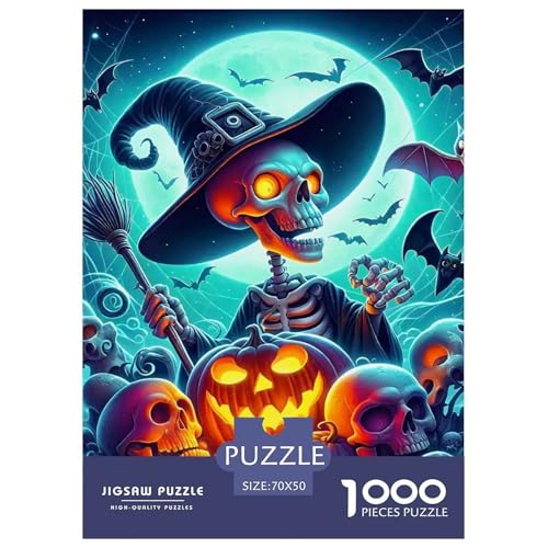 Halloween Stil Farbenfrohes Puzzle 1000 Teile in Bewährter Qualität Für Erwachsene Und Kinder Kühle Kürbis Geschicklichkeitsspiel Geschenke Für Frauen Pädagogisches Spielzeug 70x50cm/1000pcs Halloween Stil Farbenfrohes Puzzle 1000 Teile in Bewährter Qualität Für Erwachsene Und Kinder Kühle Kürbis Geschicklichkeitsspiel Geschenke Für Frauen Pädagogisches Spielzeug 70x50cm/1000pcs von QTIVARLEN