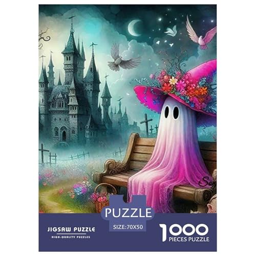 Halloween Stil Farbenfrohes Puzzle 1000 Teile in Bewährter Qualität Für Erwachsene Und Kinder Kühle Kürbis Geschicklichkeitsspiel Geschenke Für Männer Wanddekoration 70x50cm/1000pcs Halloween Stil Farbenfrohes Puzzle 1000 Teile in Bewährter Qualität Für Erwachsene Und Kinder Kühle Kürbis Geschicklichkeitsspiel Geschenke Für Männer Wanddekoration 70x50cm/1000pcs von QTIVARLEN