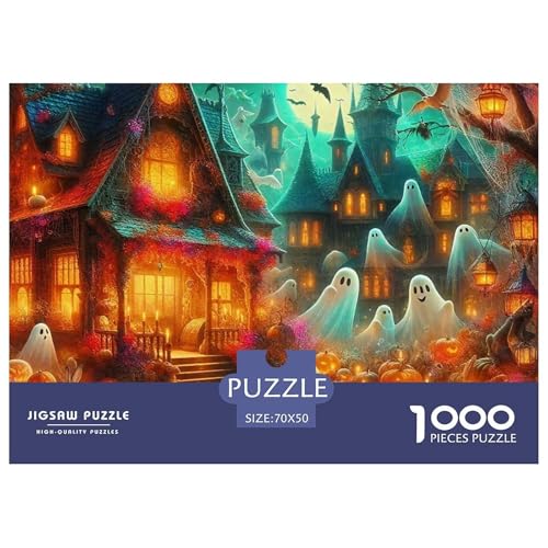 Halloween Stil Farbenfrohes Puzzle 1000 Teile in Bewährter Qualität Für Erwachsene Und Kinder Kühle Kürbis Puzzlespiele Für Die Ganze Familie Geschenke Für Männer Wanddekoration 70x50cm/1000pcs Halloween Stil Farbenfrohes Puzzle 1000 Teile in Bewährter Qualität Für Erwachsene Und Kinder Kühle Kürbis Puzzlespiele Für Die Ganze Familie Geschenke Für Männer Wanddekoration 70x50cm/1000pcs von QTIVARLEN