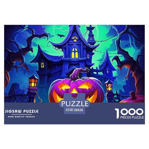 Halloween Stil Puzzles 1000 Teile in Bewährter Qualität Für Erwachsene Und Kinder Kühle Kürbis Herausforderndes Rätsel Geschenke Für Frauen Pädagogisches Spielzeug 38x26cm/1000pcs Halloween Stil Puzzles 1000 Teile in Bewährter Qualität Für Erwachsene Und Kinder Kühle Kürbis Herausforderndes Rätsel Geschenke Für Frauen Pädagogisches Spielzeug 38x26cm/1000pcs von QTIVARLEN