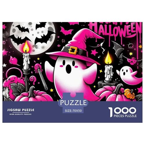 Halloween Stil Puzzles 1000 Teile in Bewährter Qualität Für Erwachsene Und Kinder Kühle Kürbis Herausforderndes Rätsel Geschenke Für Frauen Pädagogisches Spielzeug 70x50cm/1000pcs Halloween Stil Puzzles 1000 Teile in Bewährter Qualität Für Erwachsene Und Kinder Kühle Kürbis Herausforderndes Rätsel Geschenke Für Frauen Pädagogisches Spielzeug 70x50cm/1000pcs von QTIVARLEN