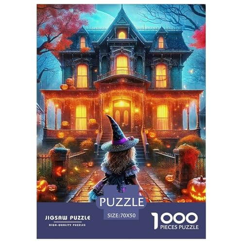 Halloween Stil Puzzles 1000 Teile in Bewährter Qualität Für Erwachsene Und Kinder Kühle Kürbis Herausforderndes Rätsel Geschenke Für Frauen Pädagogisches Spielzeug 70x50cm/1000pcs Halloween Stil Puzzles 1000 Teile in Bewährter Qualität Für Erwachsene Und Kinder Kühle Kürbis Herausforderndes Rätsel Geschenke Für Frauen Pädagogisches Spielzeug 70x50cm/1000pcs von QTIVARLEN