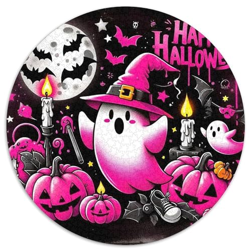 Halloween Stil Puzzles 1000 Teile in Bewährter Qualität Für Erwachsene Und Kinder Kühle Kürbis Herausforderndes Rätsel Geschenke Für Frauen Wanddekoration 1000pcs (67.5x67.5cm) von QTIVARLEN