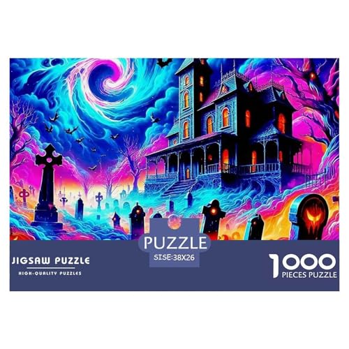Halloween Stil Puzzles 1000 Teile in Bewährter Qualität Für Erwachsene Und Kinder Kühle Kürbis Herausforderndes Rätsel Geschenke Für Männer Pädagogisches Spielzeug 38x26cm/1000pcs Halloween Stil Puzzles 1000 Teile in Bewährter Qualität Für Erwachsene Und Kinder Kühle Kürbis Herausforderndes Rätsel Geschenke Für Männer Pädagogisches Spielzeug 38x26cm/1000pcs von QTIVARLEN