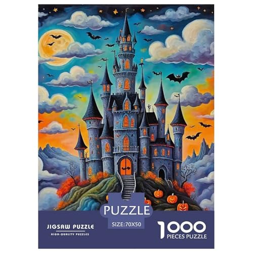 Halloween Stil Puzzles 1000 Teile in Bewährter Qualität Für Erwachsene Und Kinder Kühle Kürbis Puzzlespiele Für Die Ganze Familie Geschenke Für Frauen Home Dekoration 70x50cm/1000pcs Halloween Stil Puzzles 1000 Teile in Bewährter Qualität Für Erwachsene Und Kinder Kühle Kürbis Puzzlespiele Für Die Ganze Familie Geschenke Für Frauen Home Dekoration 70x50cm/1000pcs von QTIVARLEN