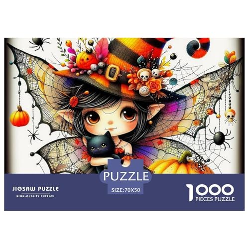 Halloween Stil Puzzles 1000 Teile in Bewährter Qualität Für Erwachsene Und Kinder Kühle Kürbis Puzzlespiele Für Die Ganze Familie Geschenke Für Frauen Home Dekoration 70x50cm/1000pcs Halloween Stil Puzzles 1000 Teile in Bewährter Qualität Für Erwachsene Und Kinder Kühle Kürbis Puzzlespiele Für Die Ganze Familie Geschenke Für Frauen Home Dekoration 70x50cm/1000pcs von QTIVARLEN