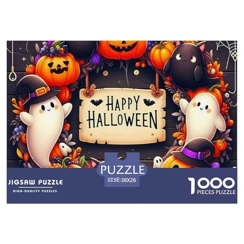 Halloween Stil Puzzles 1000 Teile in Bewährter Qualität Für Erwachsene Und Kinder Kühle Kürbis Puzzlespiele Für Die Ganze Familie Geschenke Für Frauen Wanddekoration 38x26cm/1000pcs Halloween Stil Puzzles 1000 Teile in Bewährter Qualität Für Erwachsene Und Kinder Kühle Kürbis Puzzlespiele Für Die Ganze Familie Geschenke Für Frauen Wanddekoration 38x26cm/1000pcs von QTIVARLEN