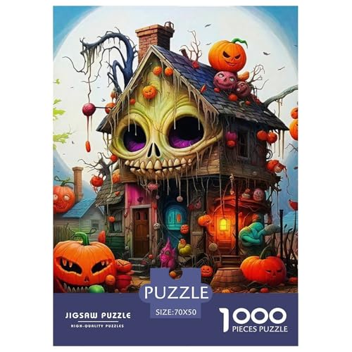 Halloween Stil Puzzles 1000 Teile in Bewährter Qualität Für Erwachsene Und Kinder Kühle Kürbis Puzzlespiele Für Die Ganze Familie Geschenke Für Männer Pädagogisches Spielzeug 70x50cm/1000pcs Halloween Stil Puzzles 1000 Teile in Bewährter Qualität Für Erwachsene Und Kinder Kühle Kürbis Puzzlespiele Für Die Ganze Familie Geschenke Für Männer Pädagogisches Spielzeug 70x50cm/1000pcs von QTIVARLEN