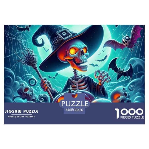 Halloween Stil Puzzles 1000 Teile in Bewährter Qualität Für Erwachsene Und Kinder Kühle Kürbis Puzzlespiele Für Die Ganze Familie Geschenke Für Männer Wanddekoration 38x26cm/1000pcs Halloween Stil Puzzles 1000 Teile in Bewährter Qualität Für Erwachsene Und Kinder Kühle Kürbis Puzzlespiele Für Die Ganze Familie Geschenke Für Männer Wanddekoration 38x26cm/1000pcs von QTIVARLEN