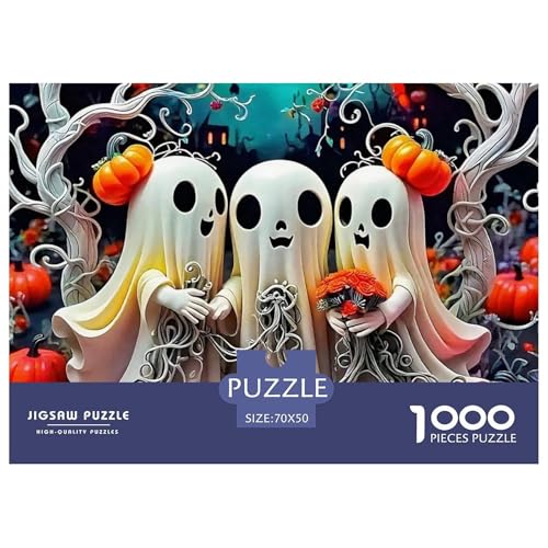 Halloween Stil Puzzles 1000 Teile in Bewährter Qualität Für Erwachsene Und Kinder Kühle Kürbis Puzzlespiele Für Die Ganze Familie Geschenke Für Männer Wanddekoration 70x50cm/1000pcs Halloween Stil Puzzles 1000 Teile in Bewährter Qualität Für Erwachsene Und Kinder Kühle Kürbis Puzzlespiele Für Die Ganze Familie Geschenke Für Männer Wanddekoration 70x50cm/1000pcs von QTIVARLEN