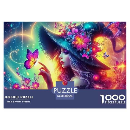 Hexe Puzzle 1000 Teile Für Erwachsene Und Kinder Halloween Stil Impossible Geschicklichkeitsspiel Interaktives Spielzeug Wunderschönes Dekoration Clevere Rätsel 38x26cm/1000pcs Hexe Puzzle 1000 Teile Für Erwachsene Und Kinder Halloween Stil Impossible Geschicklichkeitsspiel Interaktives Spielzeug Wunderschönes Dekoration Clevere Rätsel 38x26cm/1000pcs von QTIVARLEN
