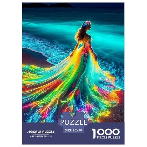 Kleid Schönheit Puzzle 1000 Teile Für Erwachsene Und Kinder wunderschönes Kleid Lernspiel Interaktives Spielzeug Wunderschönes Dekoration Clevere Rätsel 70x50cm/1000pcs Kleid Schönheit Puzzle 1000 Teile Für Erwachsene Und Kinder wunderschönes Kleid Lernspiel Interaktives Spielzeug Wunderschönes Dekoration Clevere Rätsel 70x50cm/1000pcs von QTIVARLEN