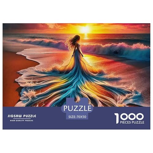 Kleid Schönheit Puzzle 1000 Teile Für Erwachsene Und Kinder wunderschönes Kleid Lernspiel Klassische Geschenk Home Dekoration in Bewährter Qualität 70x50cm/1000pcs Kleid Schönheit Puzzle 1000 Teile Für Erwachsene Und Kinder wunderschönes Kleid Lernspiel Klassische Geschenk Home Dekoration in Bewährter Qualität 70x50cm/1000pcs von QTIVARLEN