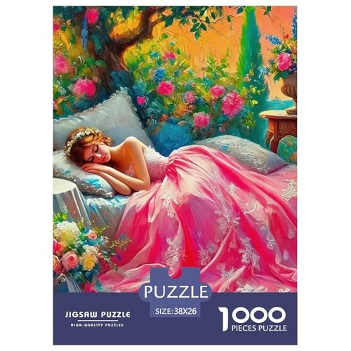 Kleid Schönheit Puzzle 1000 Teile Für Erwachsene Und Kinder wunderschönes Kleid Lernspiel Pädagogisches Spielzeug Home Dekoration in Bewährter Qualität 38x26cm/1000pcs von QTIVARLEN
