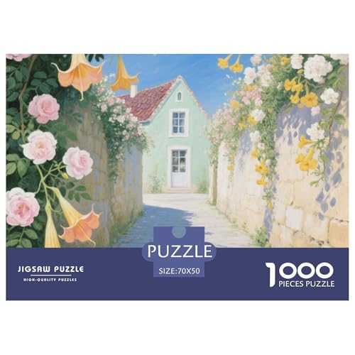 Kleine Stadt Stil Farbenfrohes Puzzle 1000 Teile in bewährter Qualität Für Erwachsene Und Kinder Herausforderndes Rätsel Geschenke Für Männer Wanddekoration 70x50cm/1000pcs Kleine Stadt Stil Farbenfrohes Puzzle 1000 Teile in bewährter Qualität Für Erwachsene Und Kinder Herausforderndes Rätsel Geschenke Für Männer Wanddekoration 70x50cm/1000pcs von QTIVARLEN