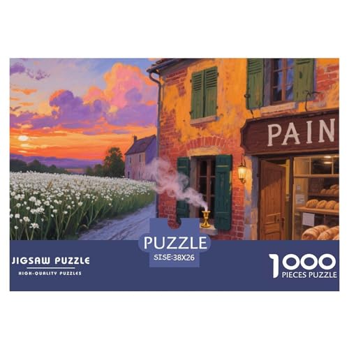 Kleine Stadt Stil Farbenfrohes Puzzle 1000 Teile in bewährter Qualität Für Erwachsene Und Kinder Puzzlespiele Für Familie Geschenke Für Frauen Pädagogisches Spielzeug 38x26cm/1000pcs Kleine Stadt Stil Farbenfrohes Puzzle 1000 Teile in bewährter Qualität Für Erwachsene Und Kinder Puzzlespiele Für Familie Geschenke Für Frauen Pädagogisches Spielzeug 38x26cm/1000pcs von QTIVARLEN