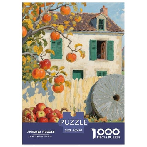 Kleine Stadt Stil Puzzles 1000 Teile in Bewährter Qualität Für Erwachsene Kinder Schöne Landschaft Herausforderndes Rätsel Geschenke Frauen Wanddekoration 70x50cm/1000pcs Kleine Stadt Stil Puzzles 1000 Teile in Bewährter Qualität Für Erwachsene Kinder Schöne Landschaft Herausforderndes Rätsel Geschenke Frauen Wanddekoration 70x50cm/1000pcs von QTIVARLEN