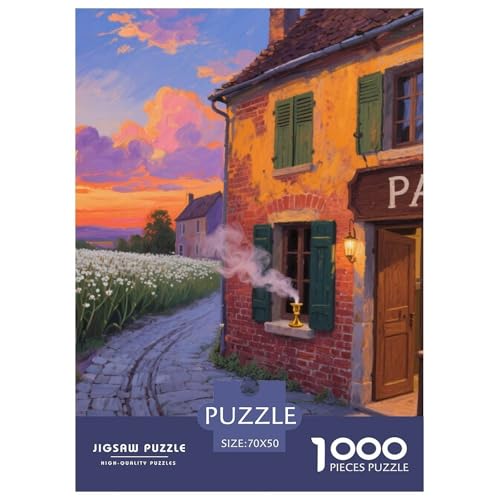 Kleine Stadt Stil Puzzles 1000 Teile in Bewährter Qualität Für Erwachsene Kinder Schöne Landschaft Puzzlespiele Familie Geschenke Frauen Home Dekoration 70x50cm/1000pcs Kleine Stadt Stil Puzzles 1000 Teile in Bewährter Qualität Für Erwachsene Kinder Schöne Landschaft Puzzlespiele Familie Geschenke Frauen Home Dekoration 70x50cm/1000pcs von QTIVARLEN