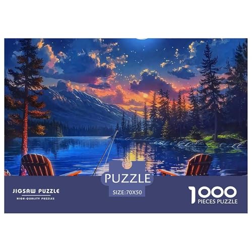 Landschaftsmalerie Puzzle 1000 Teile Für Erwachsene Und Kinder Bunte Landschaft Herausforderung Spiel Pädagogisches Spielzeug Home Dekoration in Bewährter Qualität 70x50cm/1000pcs Landschaftsmalerie Puzzle 1000 Teile Für Erwachsene Und Kinder Bunte Landschaft Herausforderung Spiel Pädagogisches Spielzeug Home Dekoration in Bewährter Qualität 70x50cm/1000pcs von QTIVARLEN