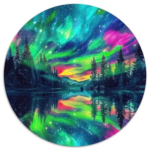 Landschaftsmalerie Puzzle 1000 Teile Für Erwachsene Und Kinder Bunte Landschaft Herausforderung Spiel Pädagogisches Spielzeug Wunderschönes Dekoration Clevere Rätsel 1000pcs (67.5x67.5cm) von QTIVARLEN