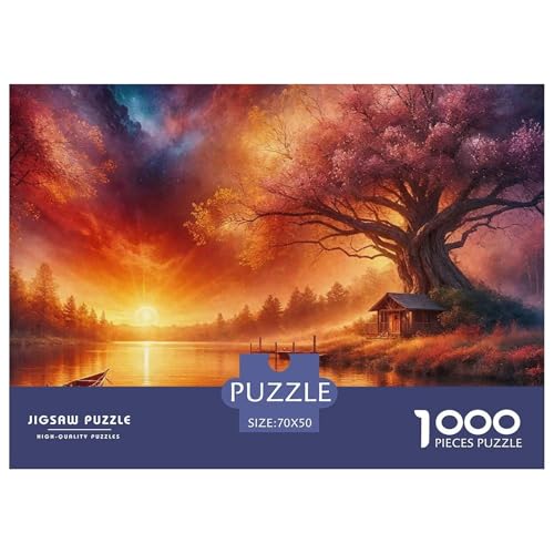 Landschaftsmalerie Puzzle 1000 Teile Für Erwachsene Und Kinder Bunte Landschaft Lernspiel Pädagogisches Spielzeug Home Dekoration in Bewährter Qualität 70x50cm/1000pcs Landschaftsmalerie Puzzle 1000 Teile Für Erwachsene Und Kinder Bunte Landschaft Lernspiel Pädagogisches Spielzeug Home Dekoration in Bewährter Qualität 70x50cm/1000pcs von QTIVARLEN