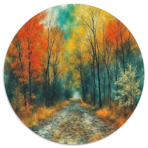 Landschaftsmalerie Puzzle 1000 Teile Für Erwachsene Und Kinder Bunte Landschaft Lernspiel Pädagogisches Spielzeug Wunderschönes Dekoration in Bewährter Qualität 1000pcs (67.5x67.5cm) von QTIVARLEN