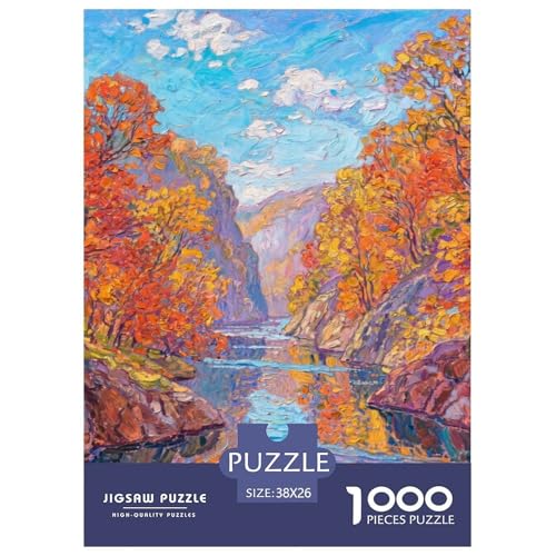 Landschaftsstil Farbenfrohes Puzzle 1000 Stück Bewährter Qualität Erwachsene Kinder Schöne Landschaft Herausforderndes Rätsel Geschenke Männer Home Dekoration 38x26cm/1000pcs Landschaftsstil Farbenfrohes Puzzle 1000 Stück Bewährter Qualität Erwachsene Kinder Schöne Landschaft Herausforderndes Rätsel Geschenke Männer Home Dekoration 38x26cm/1000pcs von QTIVARLEN