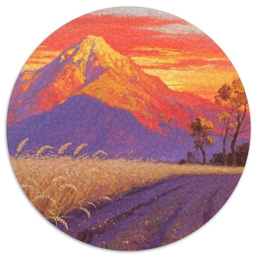 Landschaftsstil Farbenfrohes Puzzle 1000 Stück Bewährter Qualität Für Erwachsene Und Kinder Schöne Landschaft Geschicklichkeitsspiel Geschenke Für Frauen Home Dekoration 1000pcs (67.5x67.5cm) von QTIVARLEN