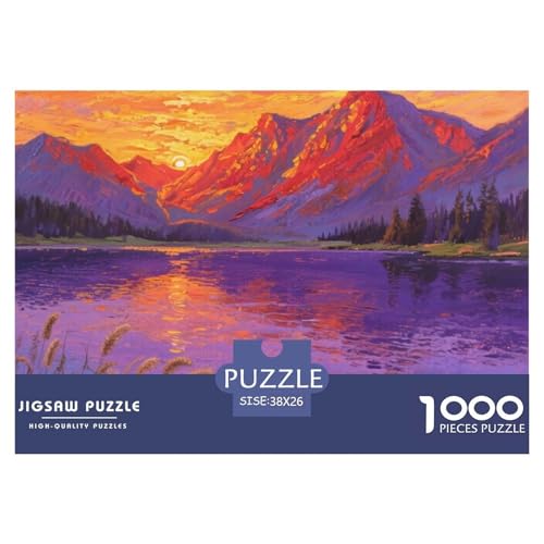 Landschaftsstil Farbenfrohes Puzzle 1000 Teile Bewährter Qualität Erwachsene Kinder Schöne Landschaft Herausforderndes Rätsel Geschenke Männer Wanddekoration 38x26cm/1000pcs Landschaftsstil Farbenfrohes Puzzle 1000 Teile Bewährter Qualität Erwachsene Kinder Schöne Landschaft Herausforderndes Rätsel Geschenke Männer Wanddekoration 38x26cm/1000pcs von QTIVARLEN
