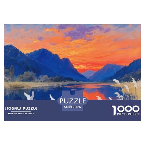 Landschaftsstil Farbenfrohes Puzzle 1000 Teile Bewährter Qualität Erwachsene Kinder Schöne Landschaft Puzzlespiele Familie Geschenke Männer Pädagogisches Spielzeug 38x26cm Landschaftsstil Farbenfrohes Puzzle 1000 Teile Bewährter Qualität Erwachsene Kinder Schöne Landschaft Puzzlespiele Familie Geschenke Männer Pädagogisches Spielzeug 38x26cm von QTIVARLEN