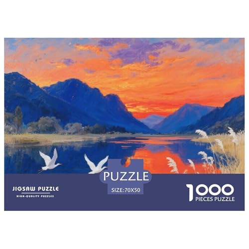Landschaftsstil Puzzles 1000 Teile Bewährter Qualität Erwachsene Kinder Schöne Landschaft Geschicklichkeitsspiel Geschenke Frauen Pädagogisches Spielzeug 70x50cm/1000pcs Landschaftsstil Puzzles 1000 Teile Bewährter Qualität Erwachsene Kinder Schöne Landschaft Geschicklichkeitsspiel Geschenke Frauen Pädagogisches Spielzeug 70x50cm/1000pcs von QTIVARLEN