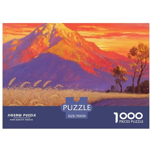 Landschaftsstil Puzzles 1000 Teile Bewährter Qualität Erwachsene Kinder Schöne Landschaft Herausforderndes Rätsel Geschenke Männer Home Dekoration 70x50cm/1000pcs von QTIVARLEN