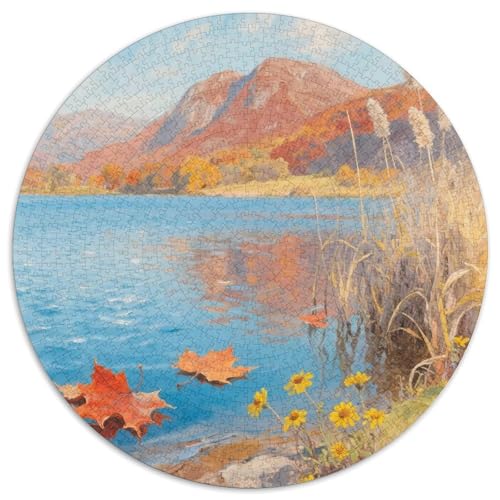 Landschaftsstil Puzzles 1000 Teile Bewährter Qualität Für Erwachsene Und Kinder Schöne Landschaft Herausforderndes Rätsel Geschenke Für Männer Home Dekoration 1000pcs (67.5x67.5cm) von QTIVARLEN